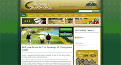 Desktop Screenshot of fairwaysofchampionscircle.com